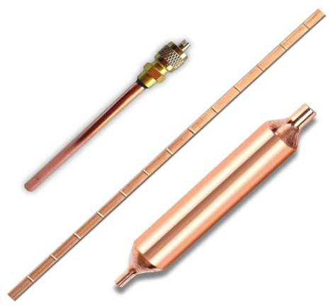 Cetfuro Kühlschrank-Filtertrockner mit Zugangsventil, Phosphorbronze-Schweißdraht für Reparatur Von Kühl- und Klimaanlagen