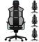 RECARO AER Essential 2-in-1 Gaming & Bürostuhl Ergonomisch [Büro-Zertifiziert] | Premium Polsterung | Made in Germany | flexibel einstellbar - bis 150kg, Ocean Blue