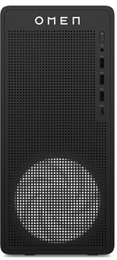 HP OMEN 16L TG03-0004sl Desktop, AMD RYZEN 5 8400F, 16GB RAM DDR4, 512GB SSD, RTX 4060 8GB GDDR6, DTS X Ultra Technology, Windows 11, 3 Mesi di PC Game Pass inclusi, Nero