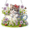 MOGTAA 5D Katze Diamond Painting Anhänger, Tiere Diamond Painting mit Kette Kinder Erwachsene, Diamant Painting Fensterbilder, Hängende Ornament Bastelset Set für Wand Und Eingang Decor