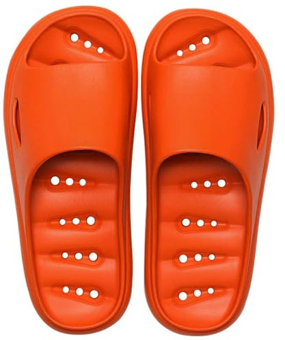 Hausschuhe Damen Herren Sommer Badelatschen Indoor-Haus Anti-Rutsch Dusche Badeschuhe Schlappen rutschfest Pantoffeln Gartenschuhe Home Slippers Plastik Schuhe Sandaeln
