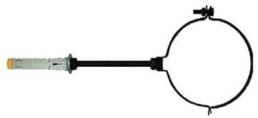 Halsband mit Gelenk für Rauchrohre Smoke D. 80 schwarz