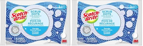 Scotch-Brite 3 spugne, blu, 1x3 (Confezione da 2)