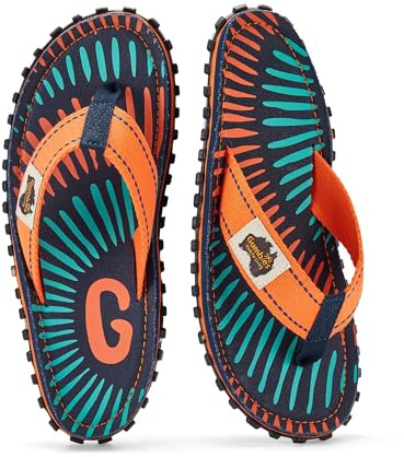Gumbies Classic - Flip Flops aus recycelten Materialien - robuste Sohle aus wiederverwerteten Autoreifen, ergonomisches Fußbett