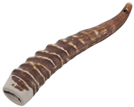 Abaodam Simulated Deer Antler Knife Handle Resin Coffee Replacement Grip