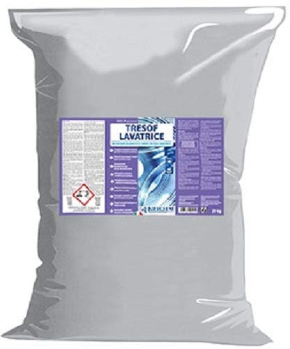 Tresof Lavatrice detersivo concentrato in polvere per bucato industriale - Confezione : sacco kg.20