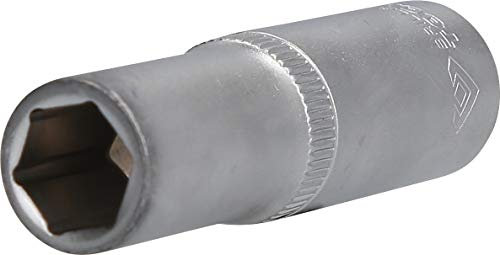 BRILLIANT TOOLS BT022823 Douille 6 pans 1/2, version longue, 13 mm [Powered by KS TOOLS]