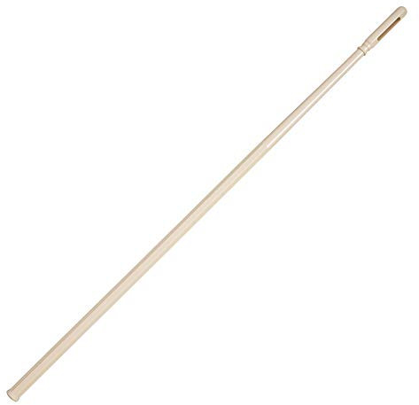 CASCHA Flötenwischer-Stab aus stabilem Kunststoff - mit Öse für Reinigungstuch - ideal zum täglichen Flöte reinigen - stabiler Flöten-Wischerstab für Sopran-Blockflöten I Flötenputzer 28 cm