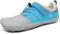 SAGUARO Barfußschuhe Herren Barfussschuhe Damen Barfuss Schuhe Zehenschuhe Outdoor Fitnessschuhe rutschfest Traillaufschuhe Barefoot Shoes mit Zero-Drop Solhe Azurblau, Gr.38 EU