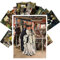 PIXILUV Vintage Postkarten Belle Epoque von James Tissot, Antikes Museumsmalerei, viktorianische edwardianische Kunst, Retro-Poster, Nachdruck, 24 Stück