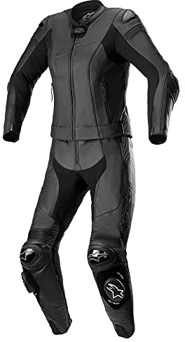 Alpinestars Stella Missile V2 2-Teiler Motorrad Damen Lederkombi, schwarz, 42