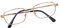 JoXiGo Lesebrille Herren Damen Gold +1.0 Rechteckig Metall Rahmen Klar Linse + Brillenband