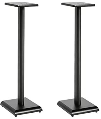 KIZQYN Speaker Bracket Audio Bracket Wooden Speaker Stand Shock-absorbing Foot Nail Surround Sound Stand Floor Center Speaker Stand Speaker Mounts (Color : T100, Size : 1 Pair)