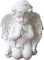 Ornament Art Statue Skulptur Desktop Statue Ornament Little Angel Male Prayer Resin Sculpture Ornaments for Home Interior Decor Countertop Desktop Crafts Home Decor