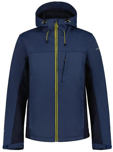 ICEPEAK Bazine Herren Softshell blau grau - 56