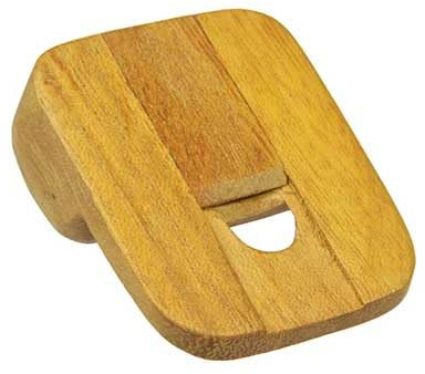 Jackfruit Flûte à nez en bois Instrument à vent Petit ou grand (6 cm)