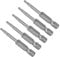 CoCud T8 Torx-Schraubendreher-Bit, 2 lang, 1/4-Zoll-Sechskantschaft, magnetischer Sicherheits-Tamper-Proof-Star-Bohrer - (Anwendungen: zur Reparatur), 5 Stück