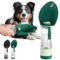 Healthy Hounds Portable Dog Water Bottle for Walking & Travel | 600ml (20.3oz) Green Pet Water Dispenser | Dog Accessories & Essentials for Outdoor Adventures | Without Accessory