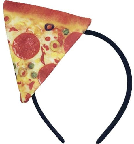 Dreieck Pizza Stirnband Lustige Essen Stirnband Festival Kopfschmuck Dress Up Kopfschmuck Cosplay Party Kostüm Zubehör