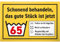 DankeDir! Schonend behandeln - Kunststoff Schild 30 x 20 cm - 65 Jahre Geburtstagsgeschenk 65. Geburtstag Geschenk 65er Männer & Frauen - Geschenkidee Geburtstagsdeko Partydeko Geburtstagskarte