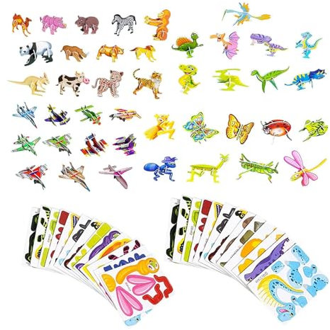 Kinderpuzzles, Puzzles für Kinder | Cartoon-Papier-Puzzles | 100 Stück -Puzzlespielzeug, Feinmotorik-Stielspielzeug, Reisespiel, Kunsthandwerk für Kinder