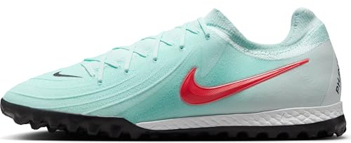 Nike Herren Phantom GX 2 Pro TF Low-Top Fußballschuh, Mint/Atomic Red-Off Noir, 42 EU