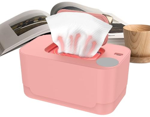 Windelwärmer | Feuchttücher für den Heimgebrauch mit gleichmäßiger Erwärmung – Sanfte tragbare Windelheizung, platzsparend, für Schlafzimmer, Wohnzimmer