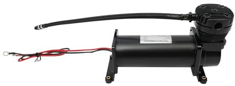 labudeij Portable Air Compressor 12V 200PSI Tire Inflator for Cars and Motorcycles Easy Installation with Pre-Drilled Holes and Screws