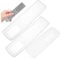 STOBOK 3 Pcs Remote Control Covers Silicone Protective Sleeves for Tv and Air Conditioner Transparent Dustproof Case Elastic Fit Compatible with Remotes Easy Battery Access