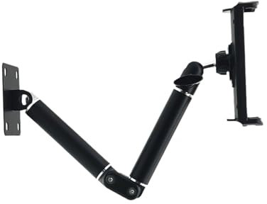 Adjustable Vertical 2 Section Tablet Wall Mount Bracket Large Size Tablet Wall Holder For 4 13inch Tablets And Phones