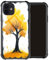 Xioolia Phone Case Compatible with iPhone 16 15 14 12 13 11 7 8 6s 6 Pro Max Plus mini XR X XS Max SE with Tree-CQ55 Design Four Corners Protection