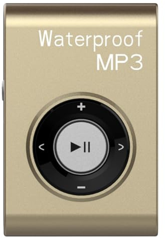 Huudngeje IPX8 Sports Waterproof MP3 Music Player Diving Surf Swimming MP3 Mini Clip MP3 Player FM Radio Waterproof Headphone B