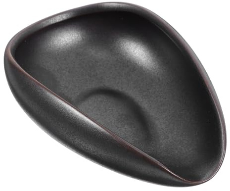 Angoily Coffee Bean Sample Tray Weigh Coffee Dosing Cup Espresso Bean Measuring Tray Black