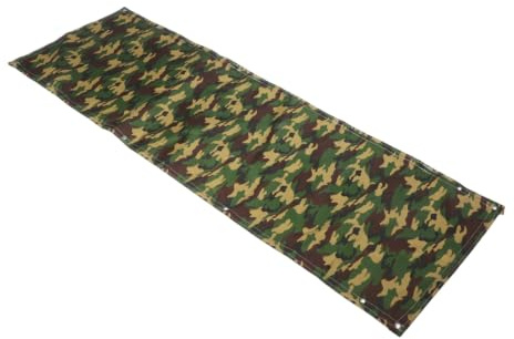 Waterproof Canopy Rain Gutter, Thickened Widened 2.5m Camouflage Drainage | Flexible Cloth, Seamless Join Design, Quick Deployment for Rescue Mountain