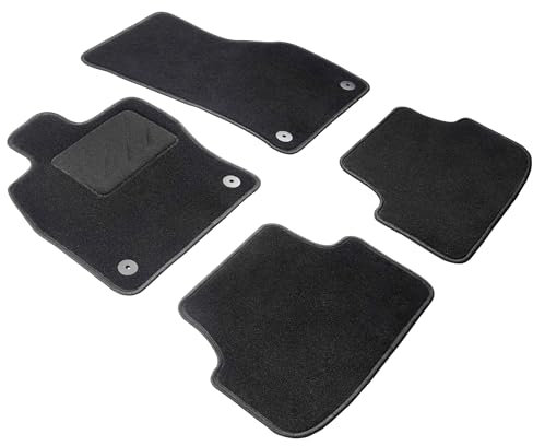 WALSER Comfort Auto Teppiche für Audi A3 Sportback 09/2012-Heute, A3 Limousine 05/2013-Heute, 100% passgenaue Auto Fußmatten Made in Europe, Fußmatte Auto, Autoteppich Auto, Fussmatten Auto