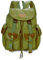 Popoti Canvas Rucksäcke, Rucksack Damen Herren Schulrucksack Retro Backpack Unisex 14 inch Laptop Großer Daypacks für Outdoor Sports Reisen Wandern Wanderrucksack (Grün, 29 * 13 * 37cm)