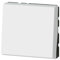Legrand 077040L Poussoir ou Poussoir Inverseur Mosaic Easy-Led, 2 Modules, 6A, 250V, Blanc