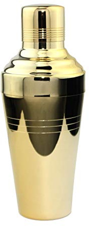 Yukiwa Baron - Shaker da cocktail da 51 cl, in oro, prodotto in Giappone, 11 colori disponibili