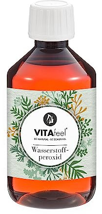 VitaFeel Wasserstoffperoxid 250 ml - 3% Lösung | Hochreine Qualität, ohne Stabilisator | Vielseitig einsetzbar für Haushalt und technische Anwendungen
