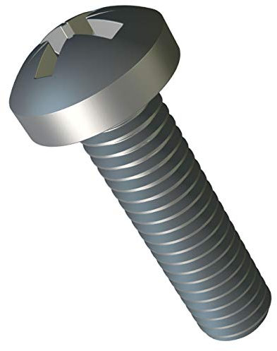 M4 x 8 mm Linsenkopfschrauben mit Kreuzschlitz Verzinkt 25 Stck DIN 7985 ISO 7045 Schrauben für Maschinenausrüstung und Wohnmöbel Phillips Bolts Screw M4x8mm