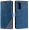 SONWO Cover per Galaxy S20 Fe, Flip Caso in PU Pelle Case Cover Portafoglio Custodia per Samsung Galaxy S20 Fe, [Kickstand] [Slot per Schede], Blu