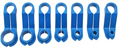 ZKTOOL 7PCS Outils de Déconnexion Rapide de Conduite de Carburant, Outils de Réparation de Tuyau de Climatisation & Ligne de Tuyau de Carburant, Outil de Déconnexion de Systèmes de Transmission