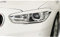 RDX Racedesign Scheinwerferblenden kompatibel mit BMW 1er F20/F21 3/5-türer Facelift 2015-2019 (ABS), Unlackiert