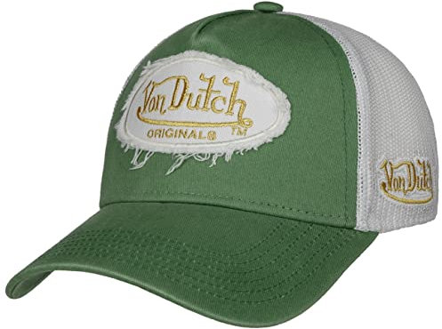 Von Dutch Kalmar Trucker Cap Basecap Baseballcap Truckercap Meshcap (One Size - grün), 56-60