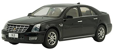 HOPEYS Modellauto 1:18 for Cadillac SLS Metalldruckguss-Automodell, Sammlerstück, Autokunst, Ornament, großes Spielzeug, Geschenk, schwarz