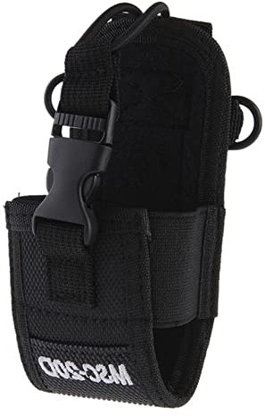 Fulenyi Porta Radio - Custodia Universale per walkie-Talkie - Custodia in Nylon con Cinghia Regolabile per Vigili del Fuoco, Polizia, Primi soccorritori