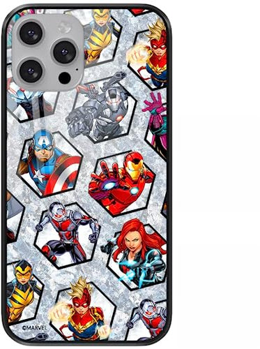 ERT GROUP mobile phone case for Apple Iphone 13 MINI original and officially Licensed Marvel pattern Avengers 023 made of hardened glass, optimally adapted to the mobile phone, protective cover