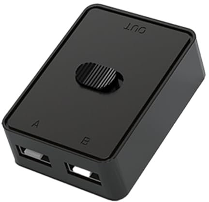Bogjiru Interruttori USB 3.0 Switch USB bidirezionale Switch USB 2 in 1 out / 1 in 2 out 2 Computer condividono interruttori Tastiera Mouse