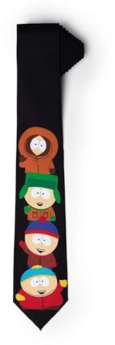 OppoSuits South Park Krawatte – The Boys - lustige Herrenkrawatte mit Motiv