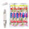 Aba Group Lima de uñas 180/240 Ellipse Slim Flamingo Paquete seguro, limas de uñas profesionales para uñas, 100 unidades